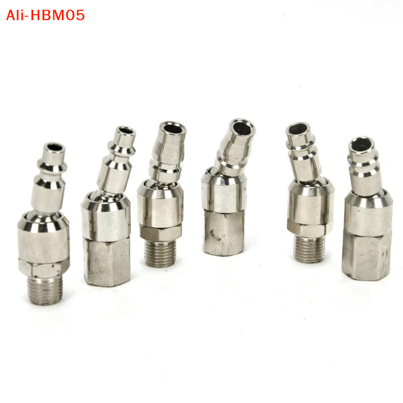 Swivel Air Hose Fitting Quick Connect 1/4 - (HB05)1Pc Europe/C-Japan/US Type Connect With BSP