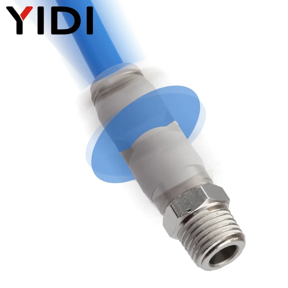 Swivel Air Hose Fitting Quick Connect 1/4 - 10/4/1pcs High Speed Rotation Air Hose