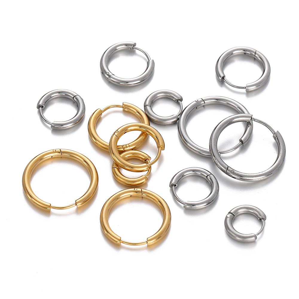 18 Gauge Brad Nails Stainless Steel - 10pcs Stainless Steel Small Hoop Earring