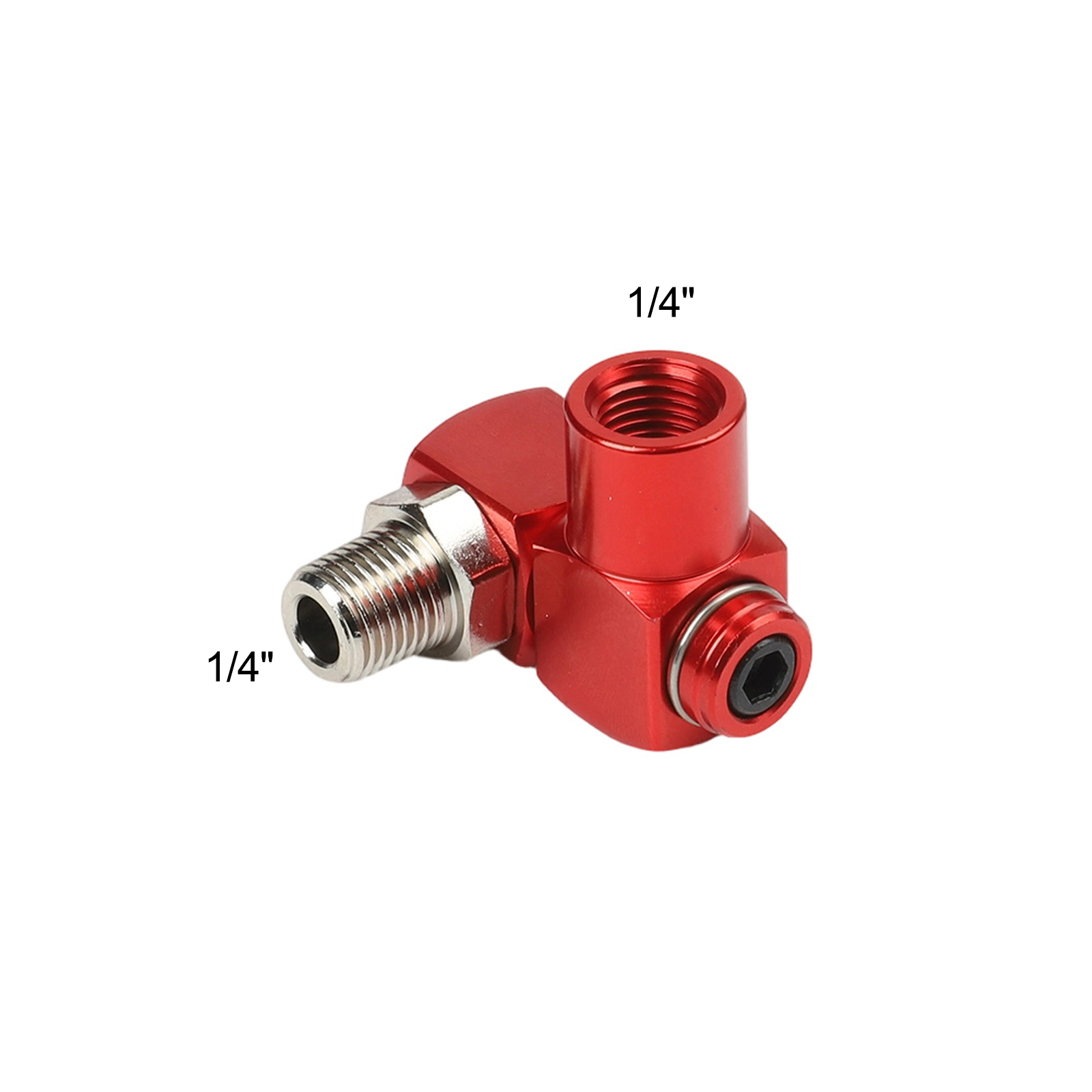 Swivel Air Hose Fitting Quick Connect 1/4 - Air Hose Swivel Adapter with Dual
