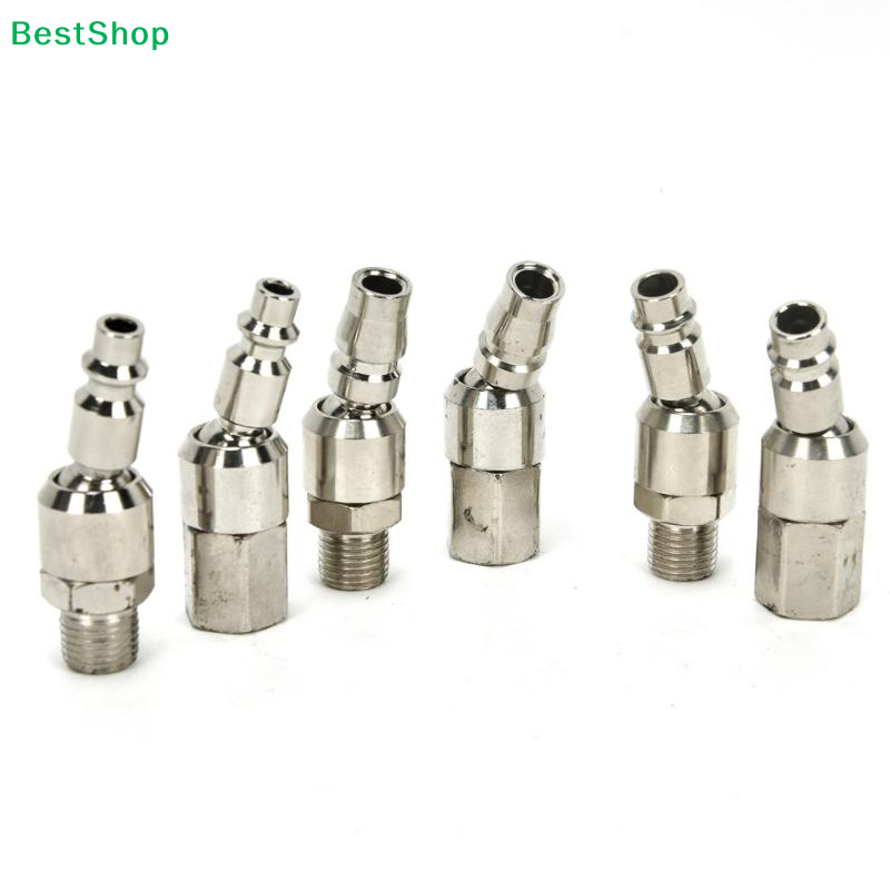 Swivel Air Hose Fitting Quick Connect 1/4 - 1Pcs Europe/C-Japan/US Type Connect With BSP