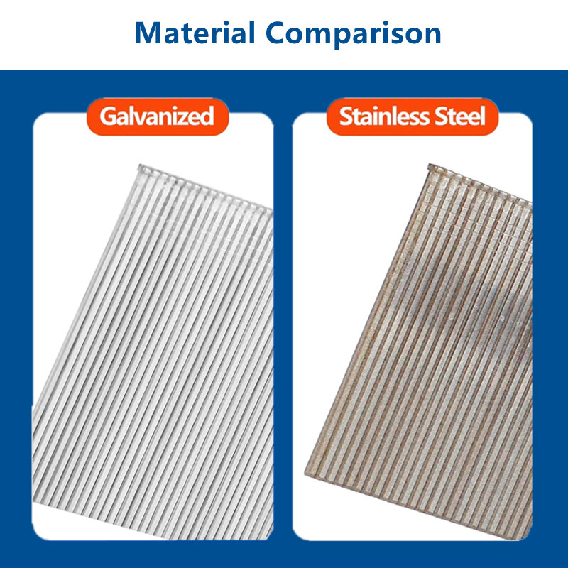 3230pcs 18 Gauge Galvanized St - đánh giá và giá 18 Gauge Brad Nails Stainless Steel