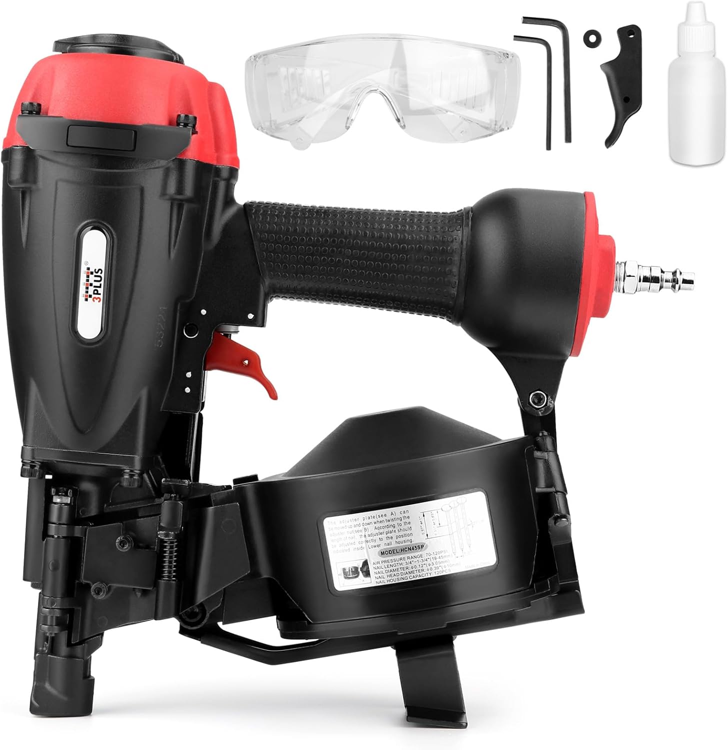 Pneumatic Coil Roofing Nailer, - đánh giá và giá Coil Roofing Nailer Pneumatic 15 Degree