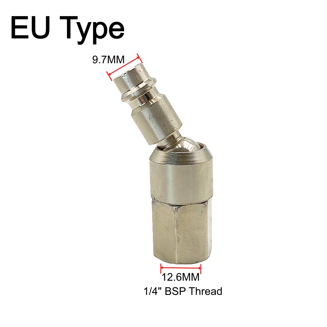 360° Swivel Quick Plug Connect - đánh giá và giá Swivel Air Hose Fitting Quick Connect 1/4