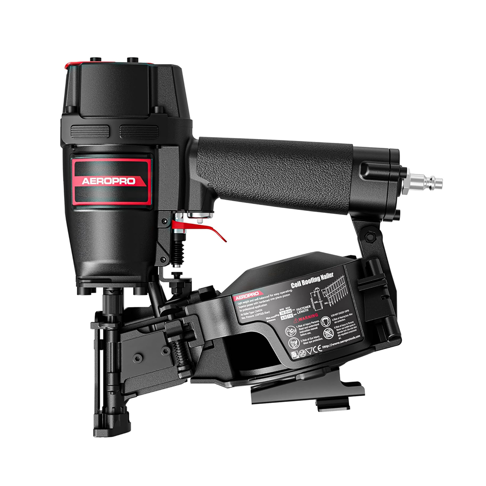 AEROPRO CN45N Professional Coi - đánh giá và giá Coil Roofing Nailer Pneumatic 15 Degree