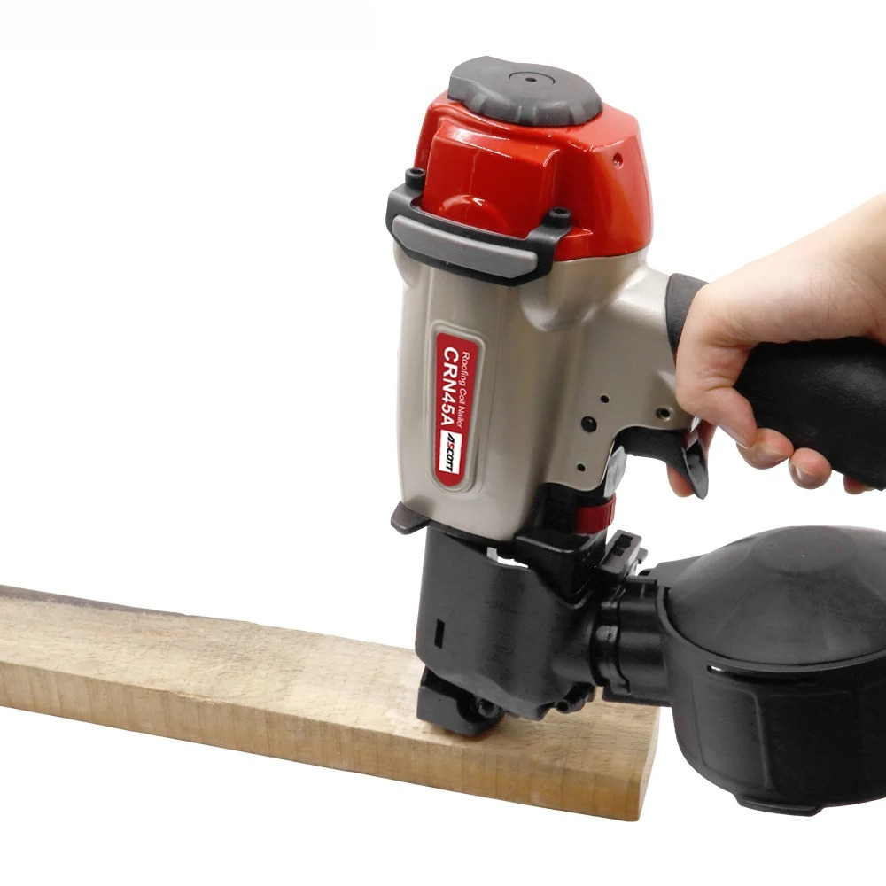 Lightweight and Well-balanced  - đánh giá và giá Coil Roofing Nailer Pneumatic 15 Degree