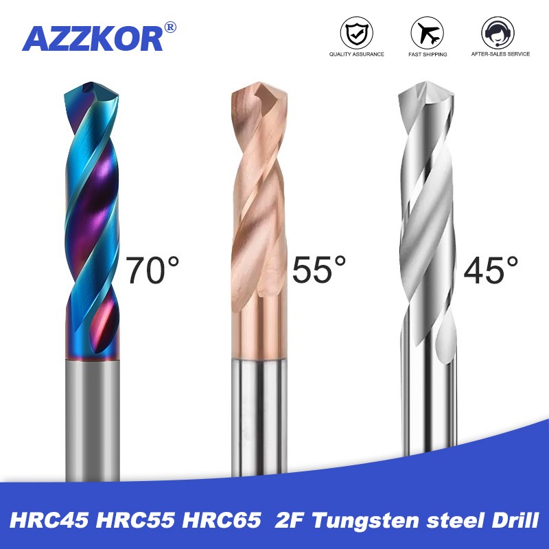 AZZKOR HRC45 HRC55 HRC65 2F Tu - đánh giá và giá 18 Gauge Brad Nails Stainless Steel