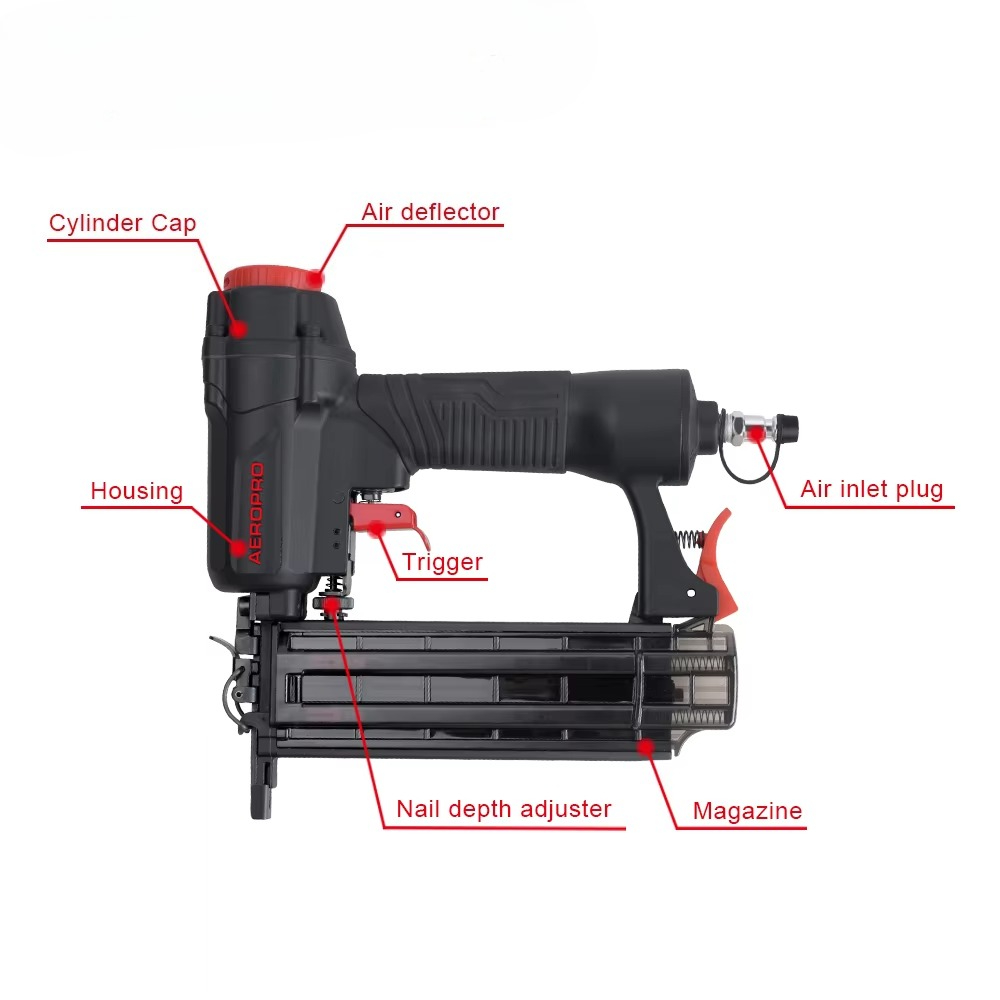 AF50 Industrial Grade 2-In-1 S - đánh giá và giá Air Brad Nailer 18 Gauge 2 In 1