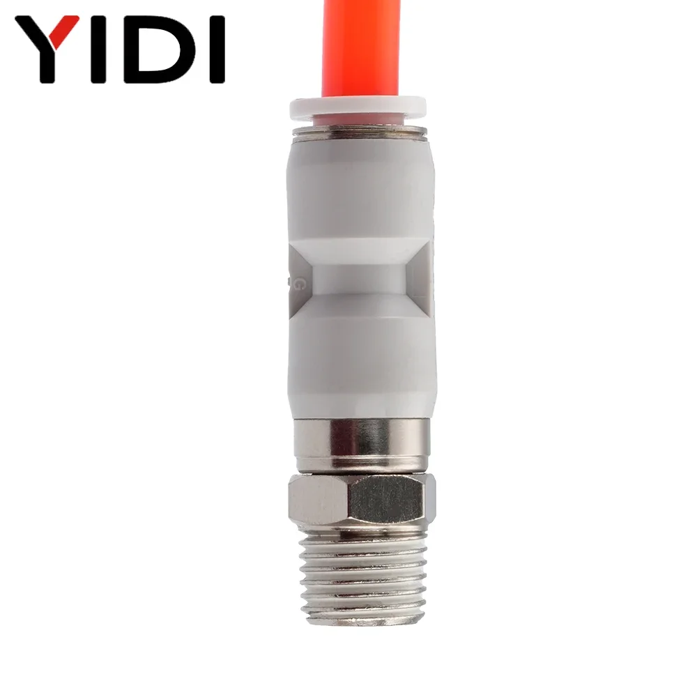 10/4/1pcs High Speed Rotation  - đánh giá và giá Swivel Air Hose Fitting Quick Connect 1/4