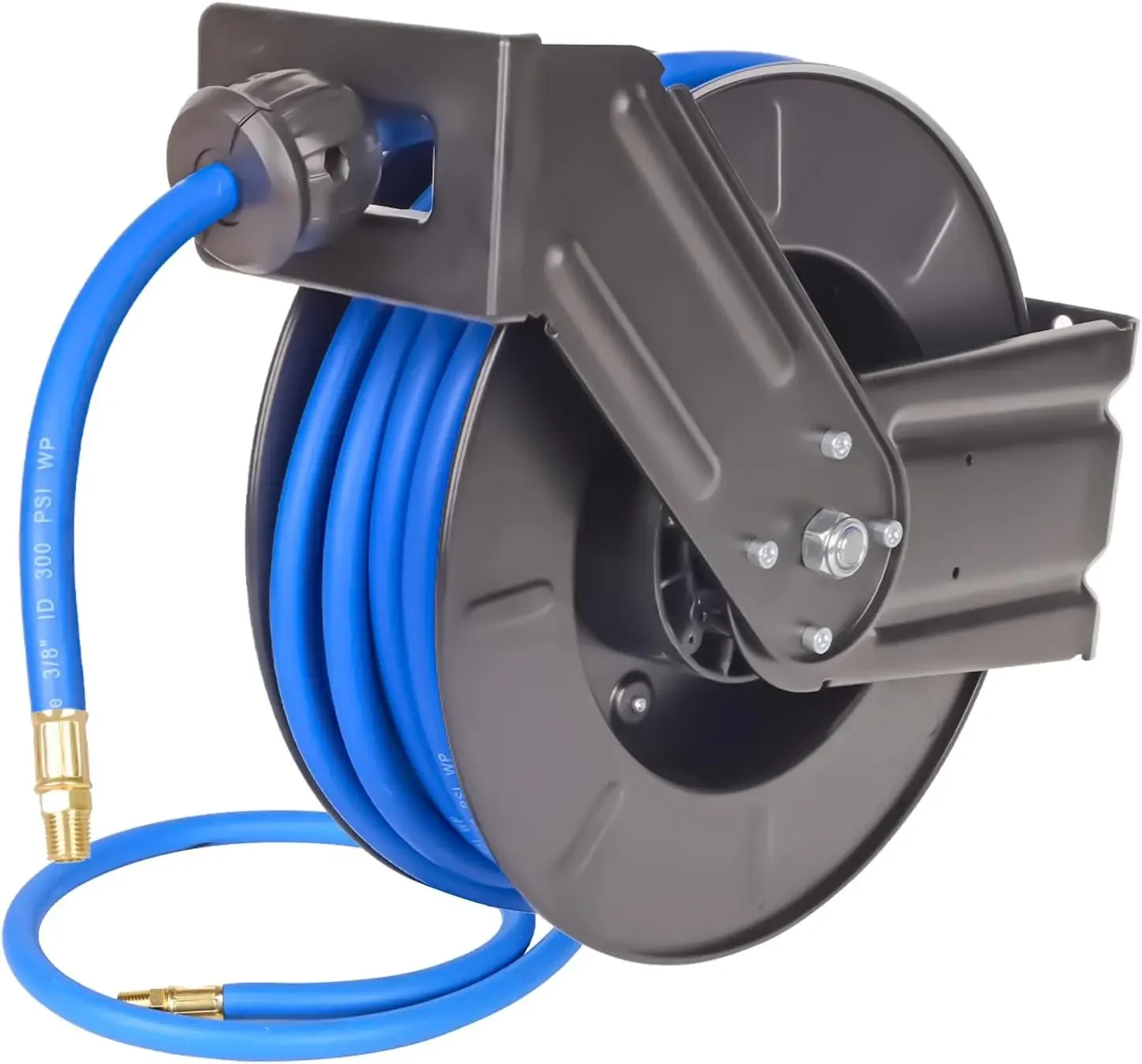Heavy Duty Retractable Air Hos - đánh giá và giá Air Compressor Air Hose 3/8 Hybrid 50Ft