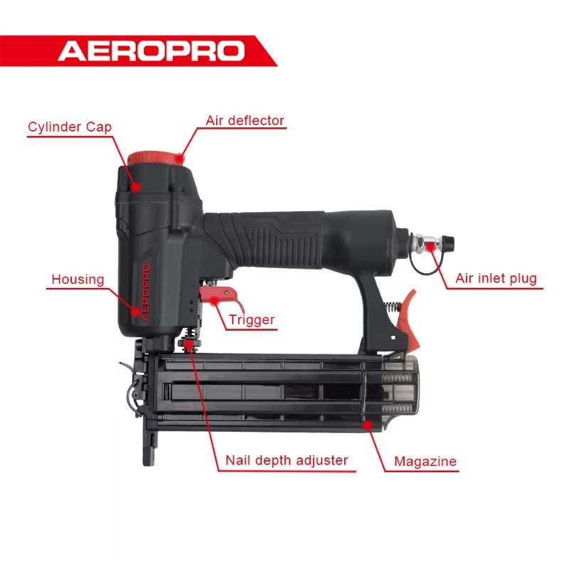 AF50 15-50mm 18 Gauge Air Pneu - đánh giá và giá Air Brad Nailer 18 Gauge 2 In 1