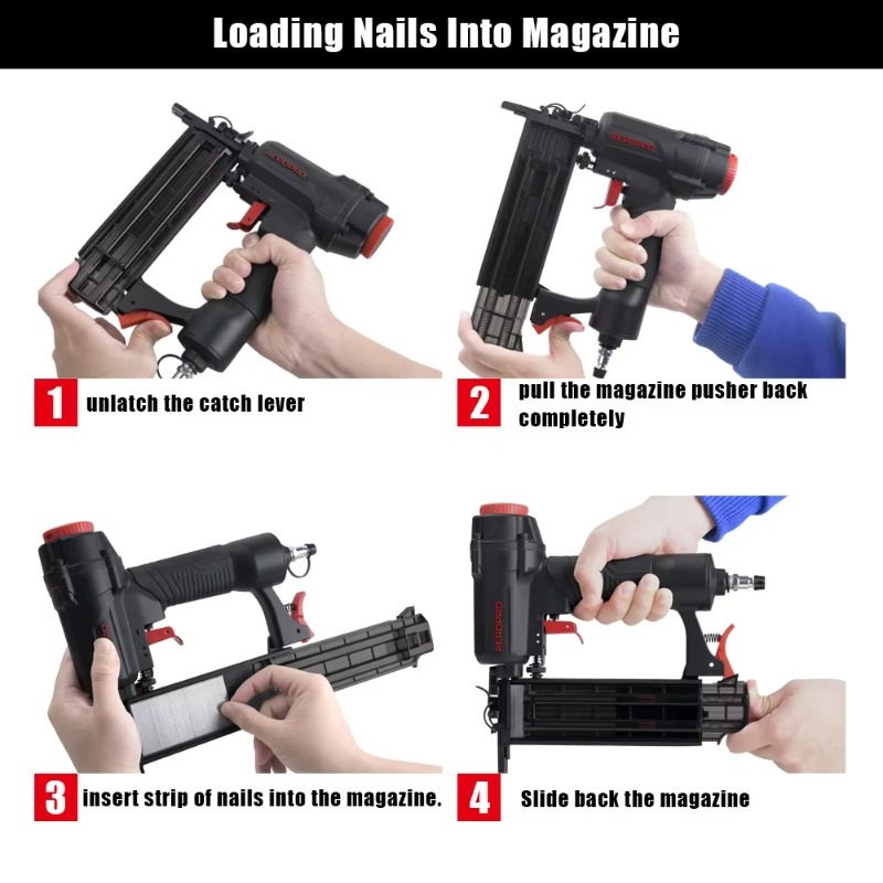 AF50 15-50mm 18 Gauge Air Pneu - đánh giá và giá Air Brad Nailer 18 Gauge 2 In 1