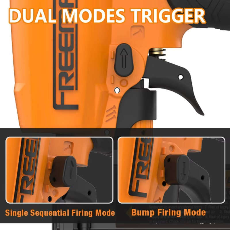 Industrial 2 Inch Pneumatic 3  - đánh giá và giá Air Brad Nailer 18 Gauge 2 In 1